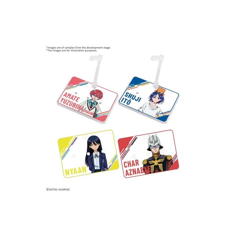 GUNDAM - Action Base 7 Clear Color Mobile Suit GQuuuuuuX Stickers Set GUNDAM - Action Base 7 Clear Color Mobile Suit GQuuuuuuX Stickers Set