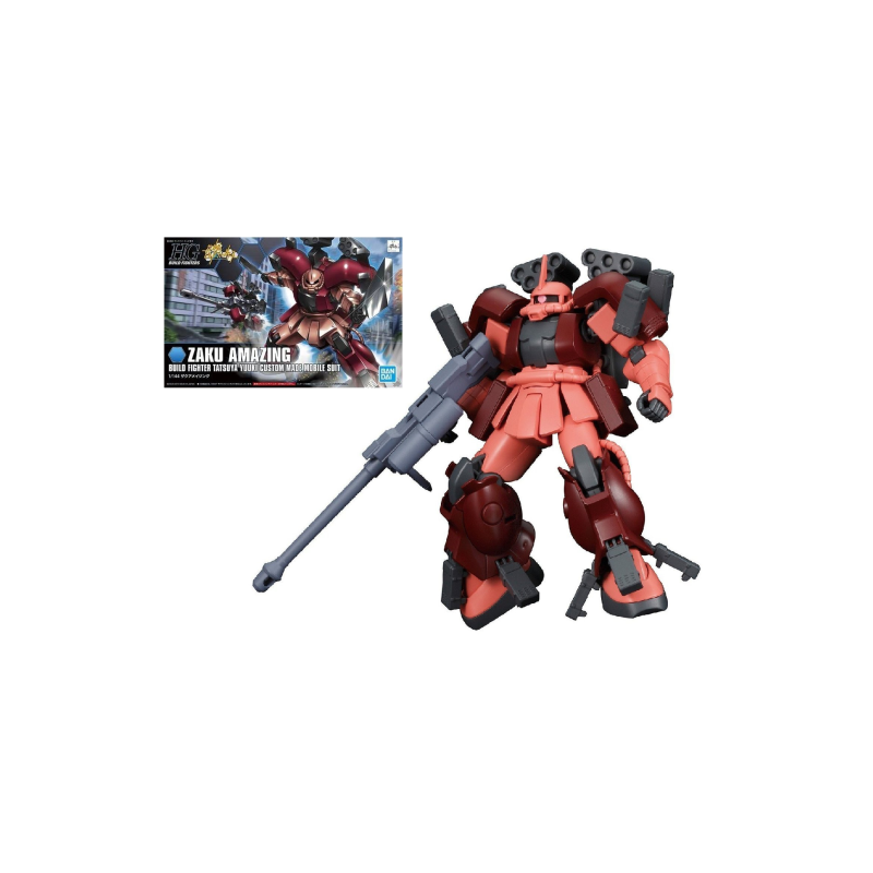 GUNDAM - HGBF 1/144 Zaku Amazing - Model Kit GUNDAM - HGBF 1/144 Zaku Amazing - Model Kit