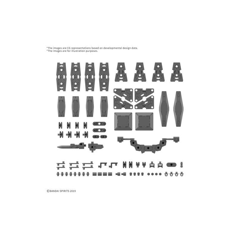 30MM - 1/144 Option parts set 19 (Multi Shield) - Model Kit 30MM - 1/144 Option parts set 19 (Multi Shield) - Model Kit