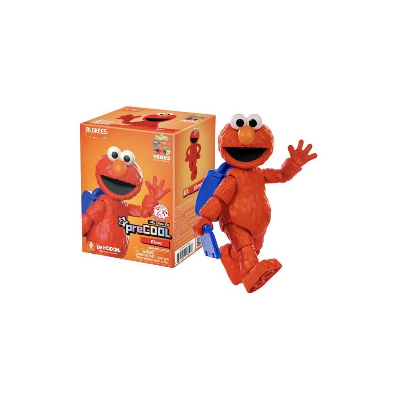 SESAME STREET- Elmo - Model Kit Classic Class Blokees SESAME STREET- Elmo - Model Kit Classic Class Blokees