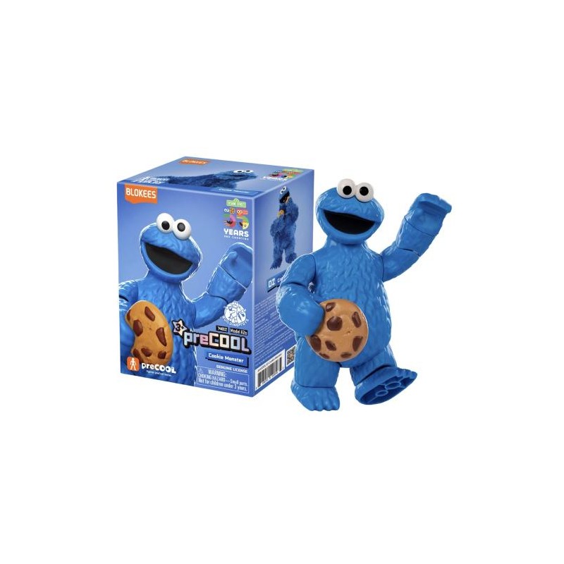 SESAME STREET- Cookie Monster - Model Kit Classic Class Blokees SESAME STREET- Cookie Monster - Model Kit Classic Class Blokees