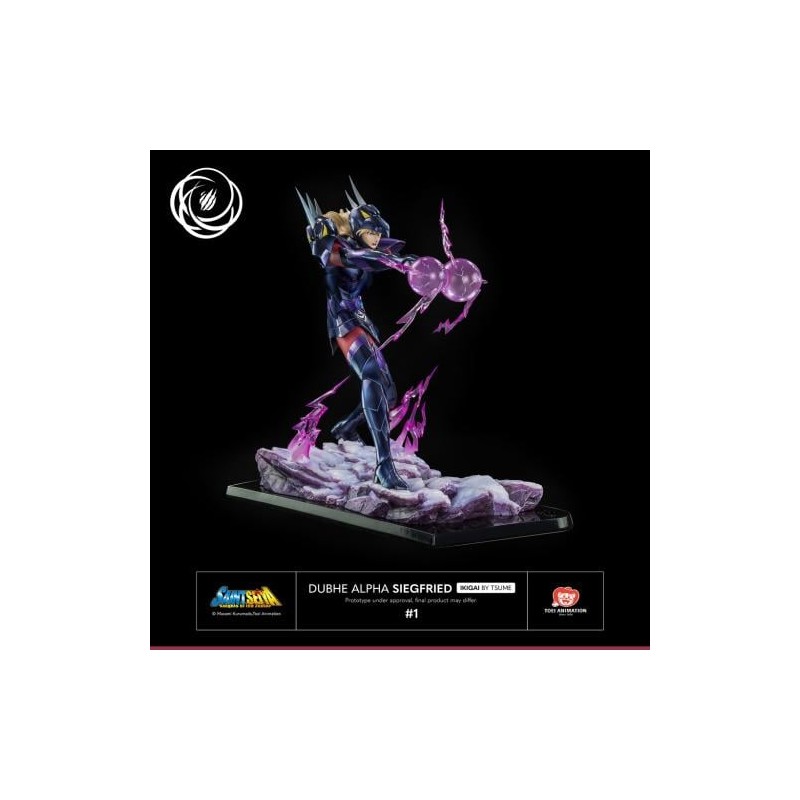 SAINT SEIYA - Dubhe Alpha Siegfried - Statue Résine By Tsume 35cm SAINT SEIYA - Dubhe Alpha Siegfried - Statue Résine By Tsume 35cm