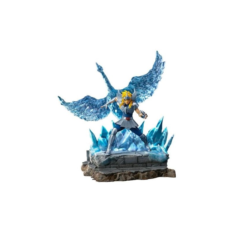SAINT SEIYA - Cygnus Hyoga - Statuette Art Scale Deluxe 1/10 27cm SAINT SEIYA - Cygnus Hyoga - Statuette Art Scale Deluxe 1/10 27cm