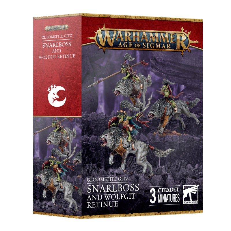 ???? Grognboss et Suite de Vils-Leus – Héros des Gloomspite Gitz ???? Grognboss et Suite de Vils-Leus – Héros des Gloomspite Gitz