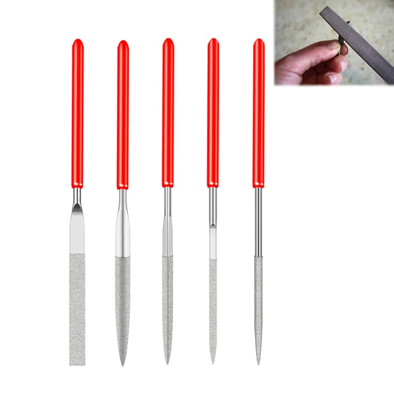 ????️ 5 Limes Diamants – Outils de Précision pour Modélisme et Maquettes ????️ 5 Limes Diamants – Outils de Précision pour Modélisme et Maquettes