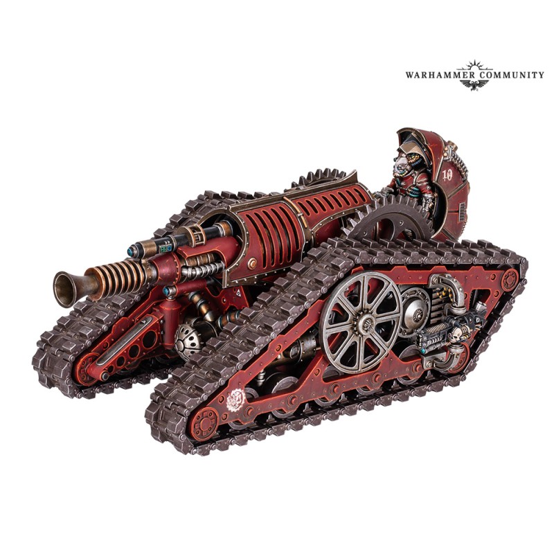 ???? Mechanicum: Krios Battle Tank – Véhicule de Guerre Warhammer 30K