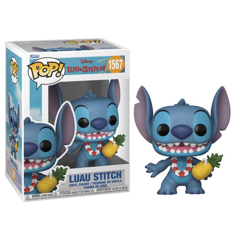 DISNEY - Lilo & Stitch - POP N° 1567 - Luau Stitch DISNEY - Lilo & Stitch - POP N° 1567 - Luau Stitch