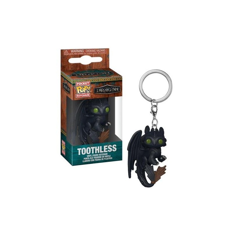 DRAGON LIVE ACTION - Pocket Pop Keychain - Krokmou DRAGON LIVE ACTION - Pocket Pop Keychain - Krokmou