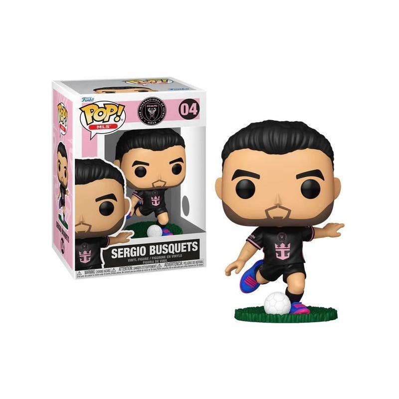 FOOTBALL - POP N° 04 - Inter Miami - Sergio Busquets FOOTBALL - POP N° 04 - Inter Miami - Sergio Busquets
