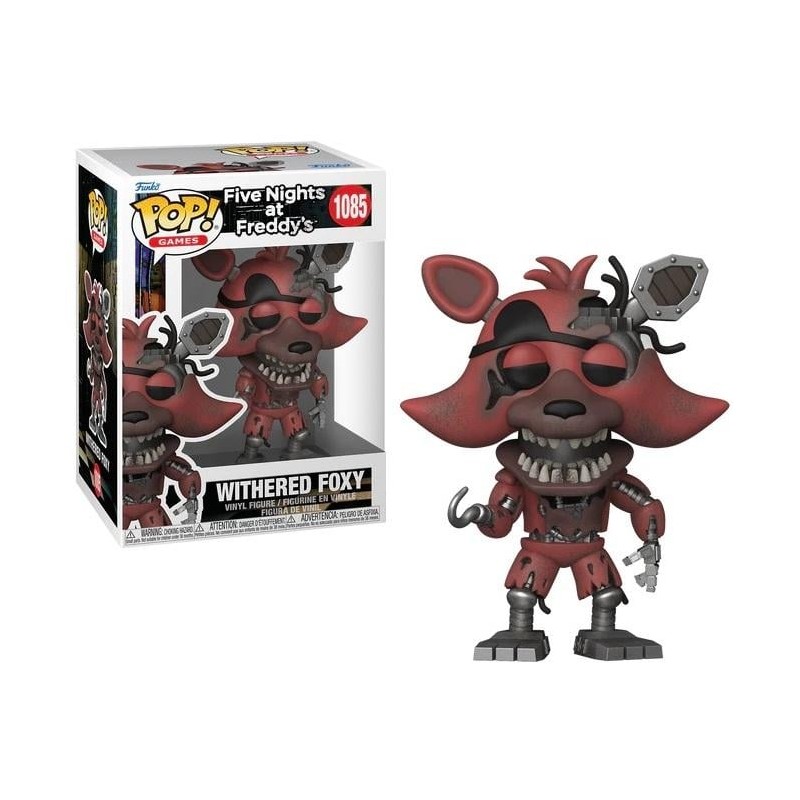 FIVE NIGHTS AT FREDDY'S - POP Games N° 1085 - Withered Foxy FIVE NIGHTS AT FREDDY'S - POP Games N° 1085 - Withered Foxy