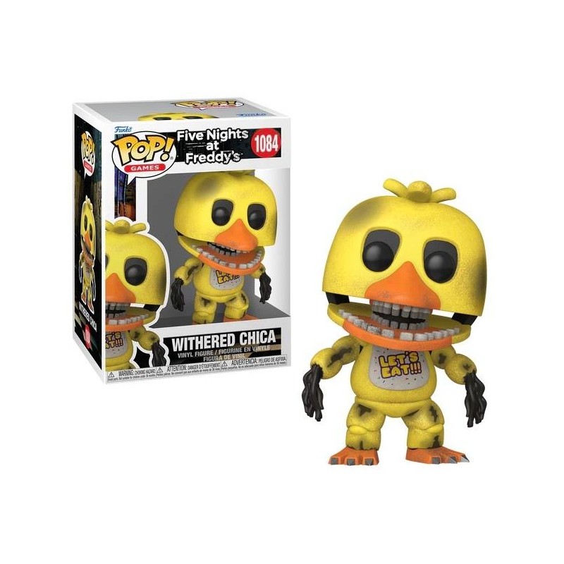 FIVE NIGHTS AT FREDDY'S - POP Games N° 1084 - Withered Chica FIVE NIGHTS AT FREDDY'S - POP Games N° 1084 - Withered Chica