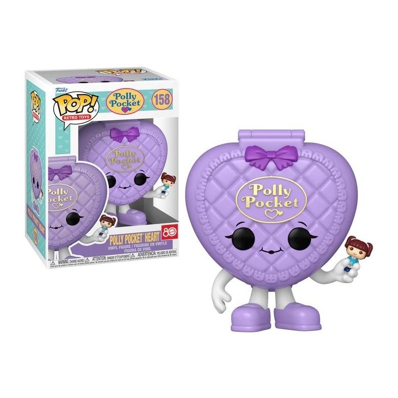 POLLY POCKET - POP Retro Toys N° 158 - Polly Pocket Heart POLLY POCKET - POP Retro Toys N° 158 - Polly Pocket Heart