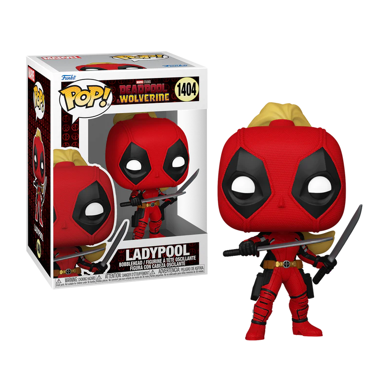 DEADPOOL 3 - POP Marvel N° 1404 - Ladypool DEADPOOL 3 - POP Marvel N° 1404 - Ladypool
