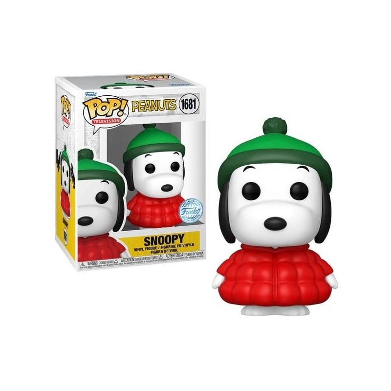 PEANUTS - POP Television N° 1681 - Snoopy in coat avec Chase PEANUTS - POP Television N° 1681 - Snoopy in coat avec Chase