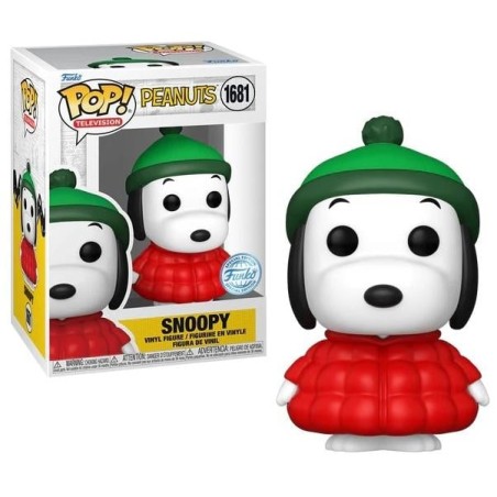 PEANUTS - POP Television NÂ° 1681 - Snoopy in coat avec Chase