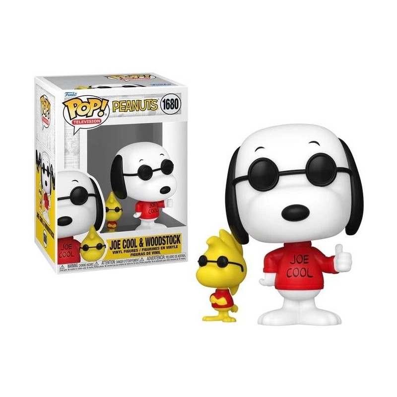 PEANUTS - POP & Buddy N° 1680 - Joe Cool avec Woodstock PEANUTS - POP & Buddy N° 1680 - Joe Cool avec Woodstock