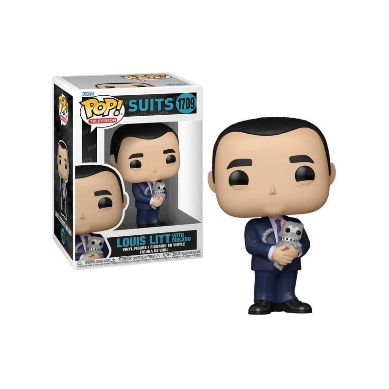 SUITS - POP Television N° 1709 - Louis Litt avec Mikado SUITS - POP Television N° 1709 - Louis Litt avec Mikado