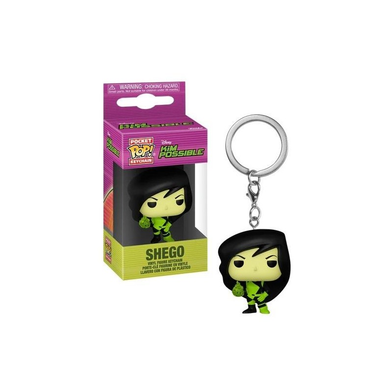 KIM POSSIBLE - Pocket Pop Keychains - Shego KIM POSSIBLE - Pocket Pop Keychains - Shego