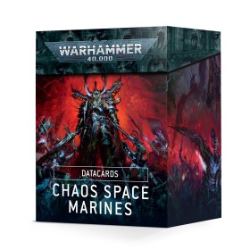 DATACARDS: CHAOS SPACE MARINES (ENGLISH)