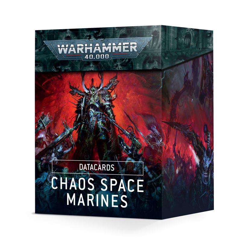 DATACARDS: CHAOS SPACE MARINES (ENGLISH) DATACARDS: CHAOS SPACE MARINES (ENGLISH)