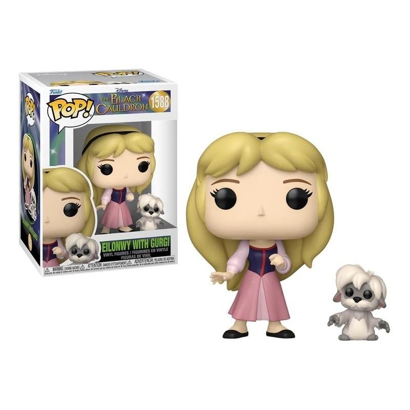 TARAM ET CHAUDRON MAGIQUE - POP & Buddy N° 1588 - Eilonwy avec Gurgi TARAM ET CHAUDRON MAGIQUE - POP & Buddy N° 1588 - Eilonwy avec Gurgi