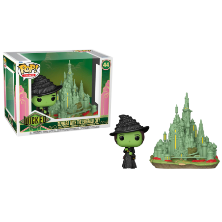 WICKED - POP TOWN NÂ° 44 - Elphaba avec la CitÃƒÂ© d'Emeraude