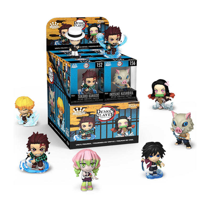 DEMON SLAYER - Saison 1 - Vinyl Figures (BOX 8 Figurines) DEMON SLAYER - Saison 1 - Vinyl Figures (BOX 8 Figurines)