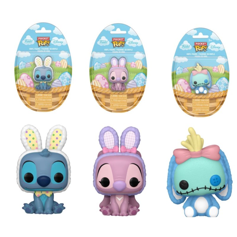 ASST POCKET POP Singles: Paques - Lilo & Stitch 16pcPDQ ASST POCKET POP Singles: Paques - Lilo & Stitch 16pcPDQ