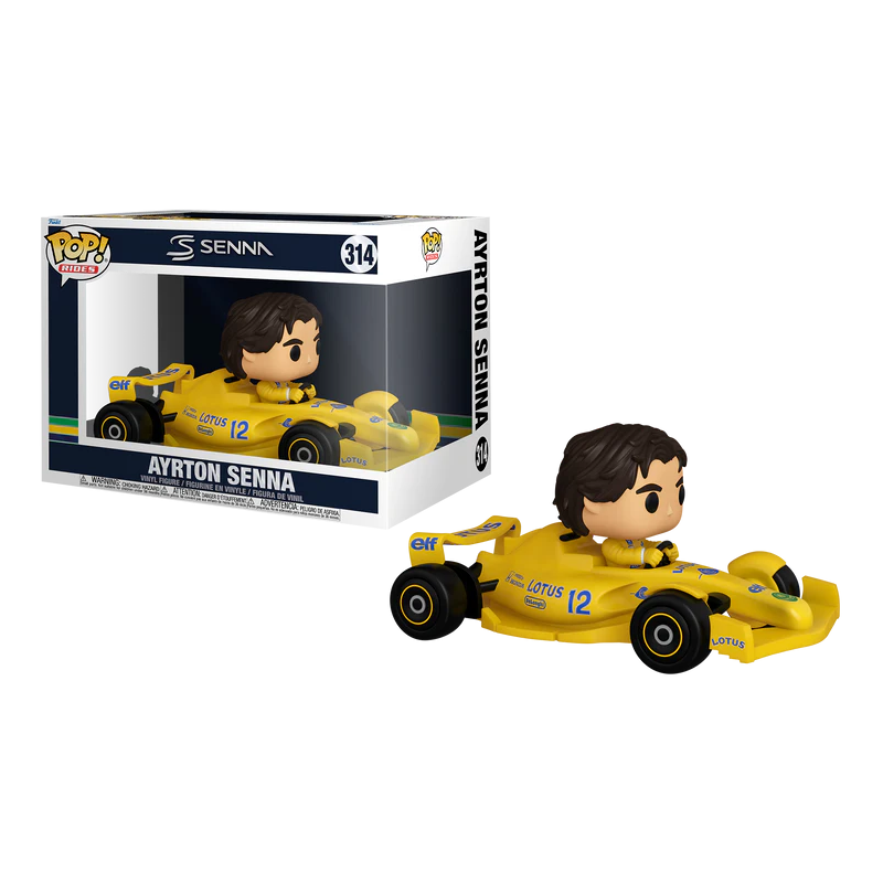 MCLAREN - POP Ride Super DLX N° 314 - Ayrton Senna MCLAREN - POP Ride Super DLX N° 314 - Ayrton Senna