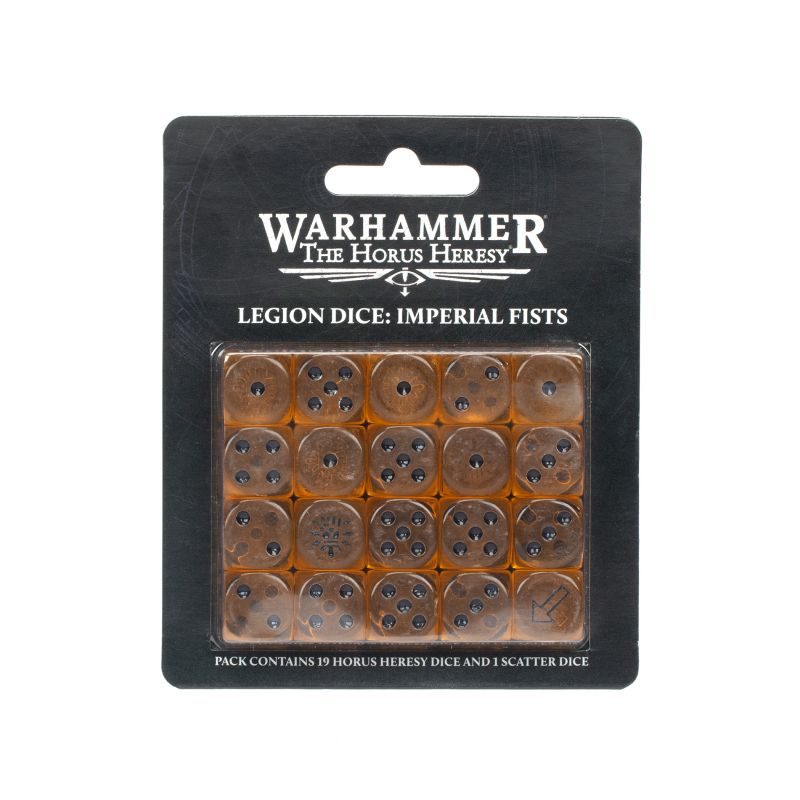 HORUS HERESY: IMPRIAL FIST LEGION DICE HORUS HERESY: IMPRIAL FIST LEGION DICE
