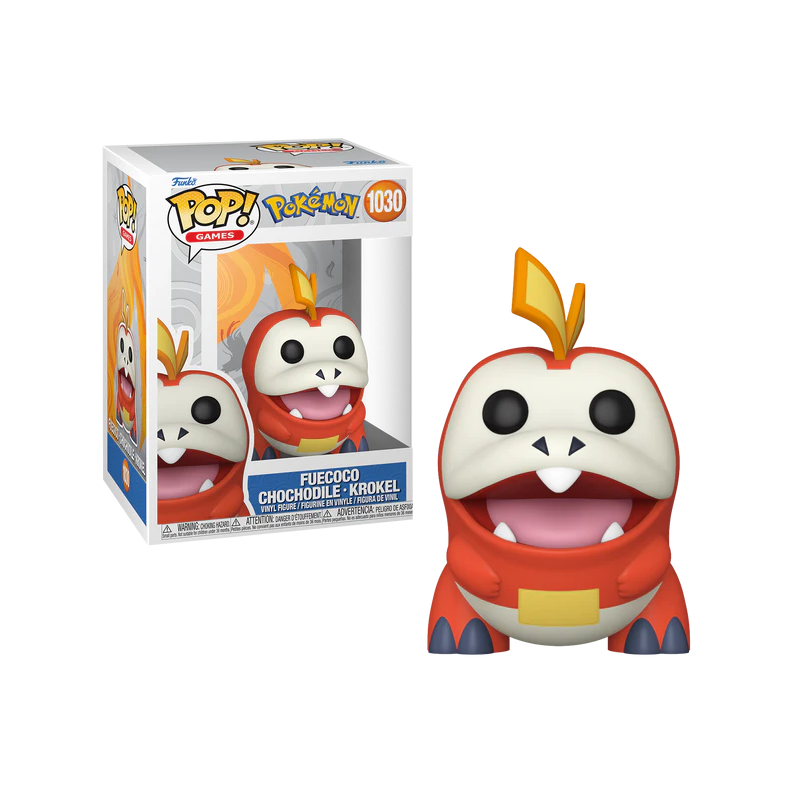POKEMON - POP Games N° 1030 - Chochodile POKEMON - POP Games N° 1030 - Chochodile