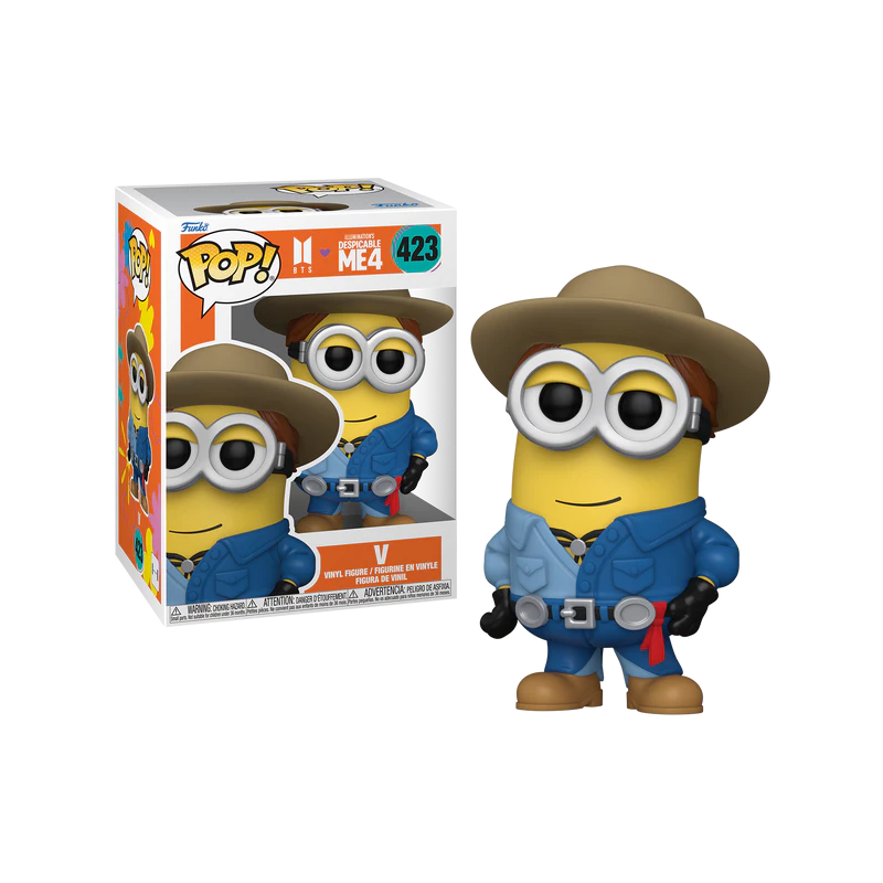 MINIONS X BTS - POP Rocks N° 423 - V MINIONS X BTS - POP Rocks N° 423 - V