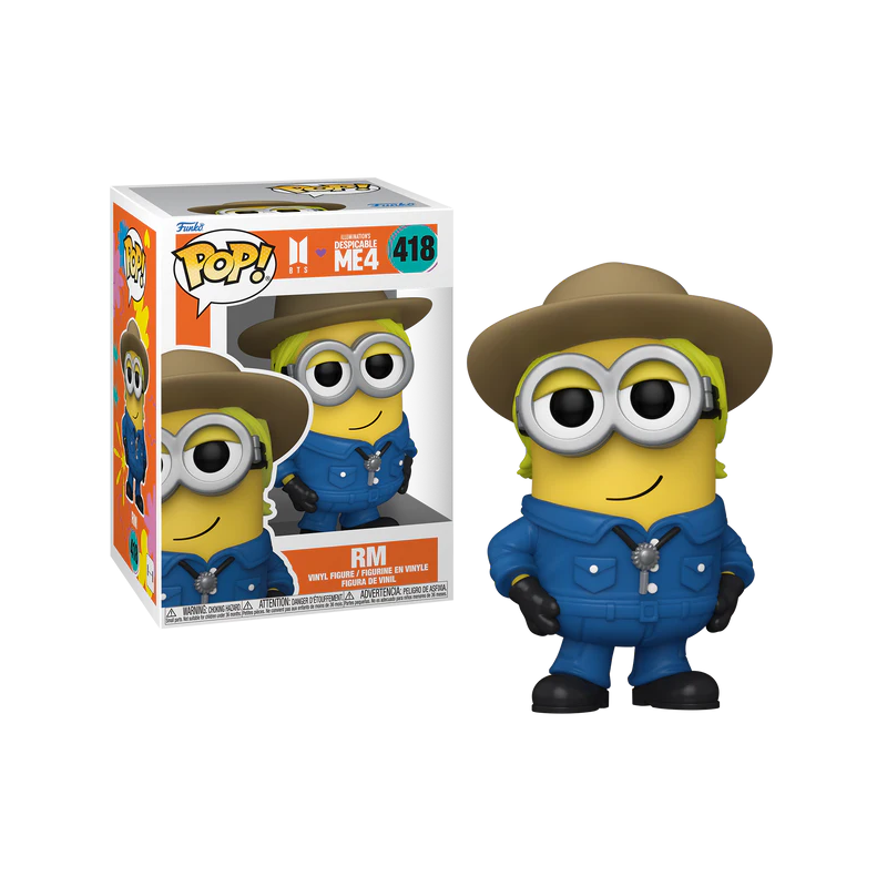 MINIONS X BTS - POP Rocks N° 418 - RM MINIONS X BTS - POP Rocks N° 418 - RM