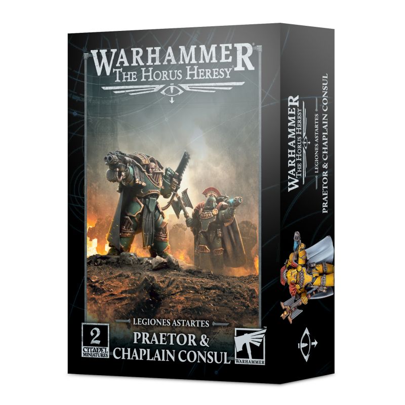 L/ASTARTES: PRAETOR & CHAPLAIN CONSUL L/ASTARTES: PRAETOR & CHAPLAIN CONSUL