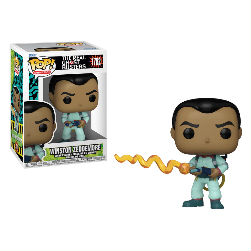 THE REAL GHOSTBUSTERS - POP Animation N° 1782 - Winston Zeddemore THE REAL GHOSTBUSTERS - POP Animation N° 1782 - Winston Zeddemore