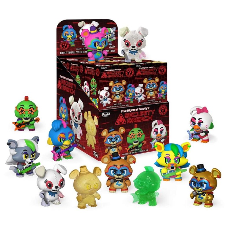FNAF SECURITY BREACH S1 - Mystery Minis (BOX 12 Figurines) FNAF SECURITY BREACH S1 - Mystery Minis (BOX 12 Figurines)