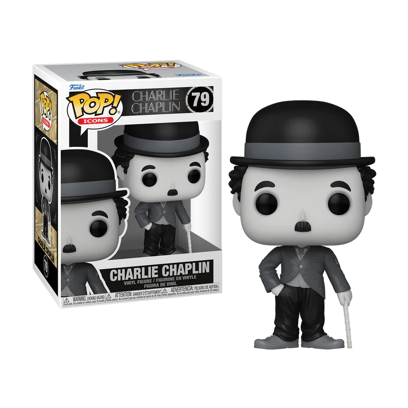POP ICON N° 79 - Charlie Chaplin POP ICON N° 79 - Charlie Chaplin