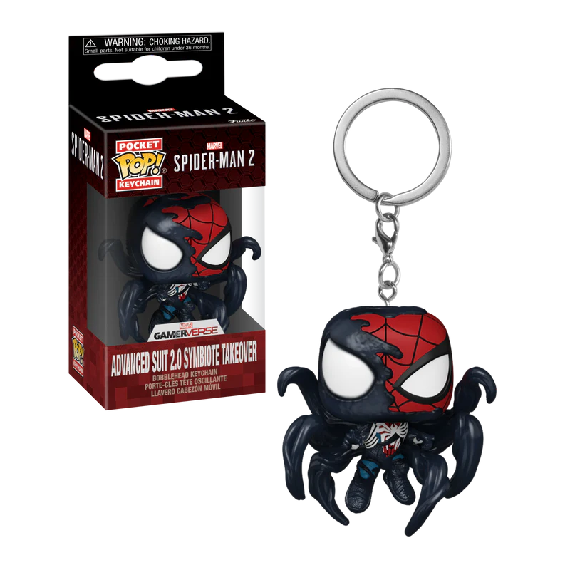 SM2VG - Pocket Pop Keychains - Advanced Suit 2.0 Symbiote Takeover SM2VG - Pocket Pop Keychains - Advanced Suit 2.0 Symbiote Takeover