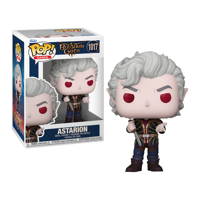 BALDUR'S GATE 3 - POP Games N° 1017 - Astarion avec Chase BALDUR'S GATE 3 - POP Games N° 1017 - Astarion avec Chase