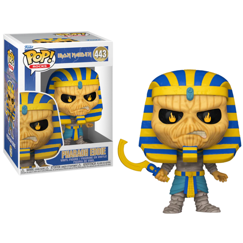 IRON MAIDEN - POP Animation N° 443 - Pharaoh Eddie IRON MAIDEN - POP Animation N° 443 - Pharaoh Eddie