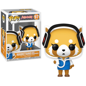 AGGRETSUKO - POP Sanrio NÂ° 97 - Aggretsuko Avec Ecouteurs