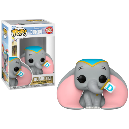 DUMBO - POP Disney NÂ° 1535 - Dumbo avec drapeau