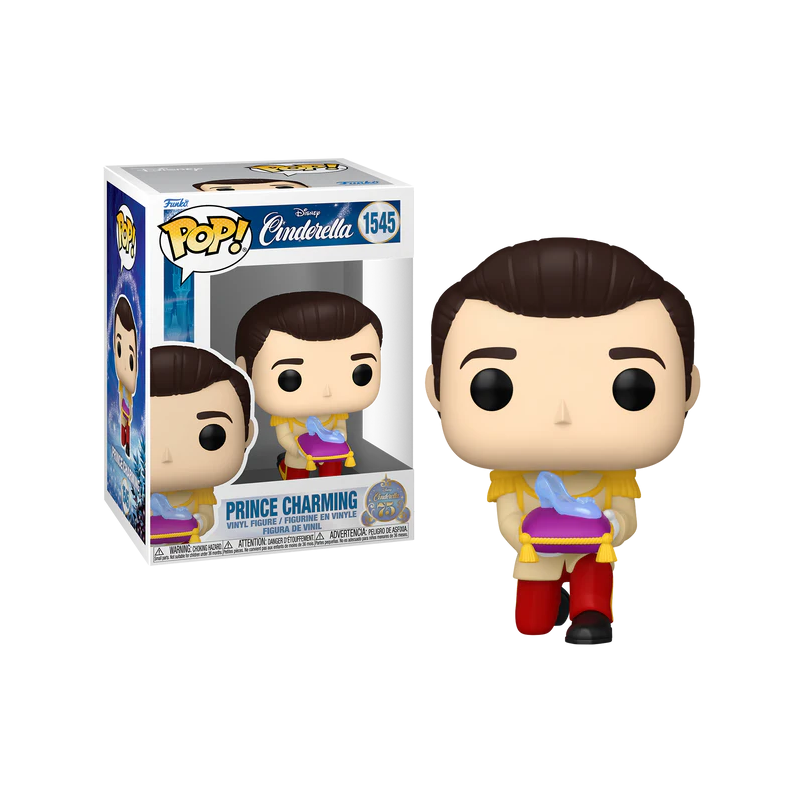 CENDRILLON 75EME ANNIVERSAIRE - POP Disney N° 1545 - Prince Charmant CENDRILLON 75EME ANNIVERSAIRE - POP Disney N° 1545 - Prince Charmant