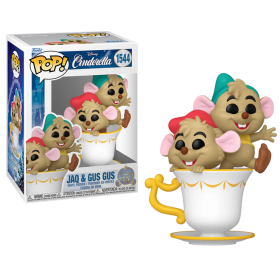 CENDRILLON 75EME ANNIVERSAIRE - POP Disney NÂ° 1544 - Jac et Gus