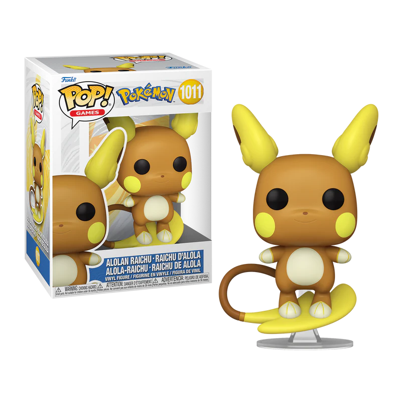 POKEMON - POP Games N° 1011 - Raichu (Alolan) POKEMON - POP Games N° 1011 - Raichu (Alolan)