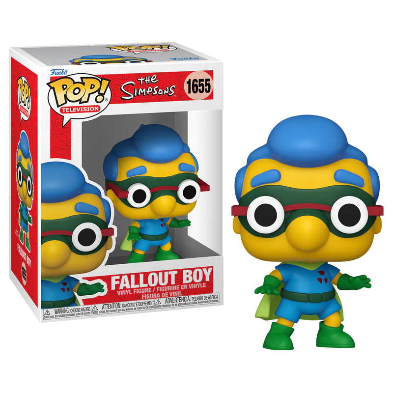 LES SIMPSONS - POP TV N° 1655 - Milhouse "Fallout Boy" LES SIMPSONS - POP TV N° 1655 - Milhouse "Fallout Boy"