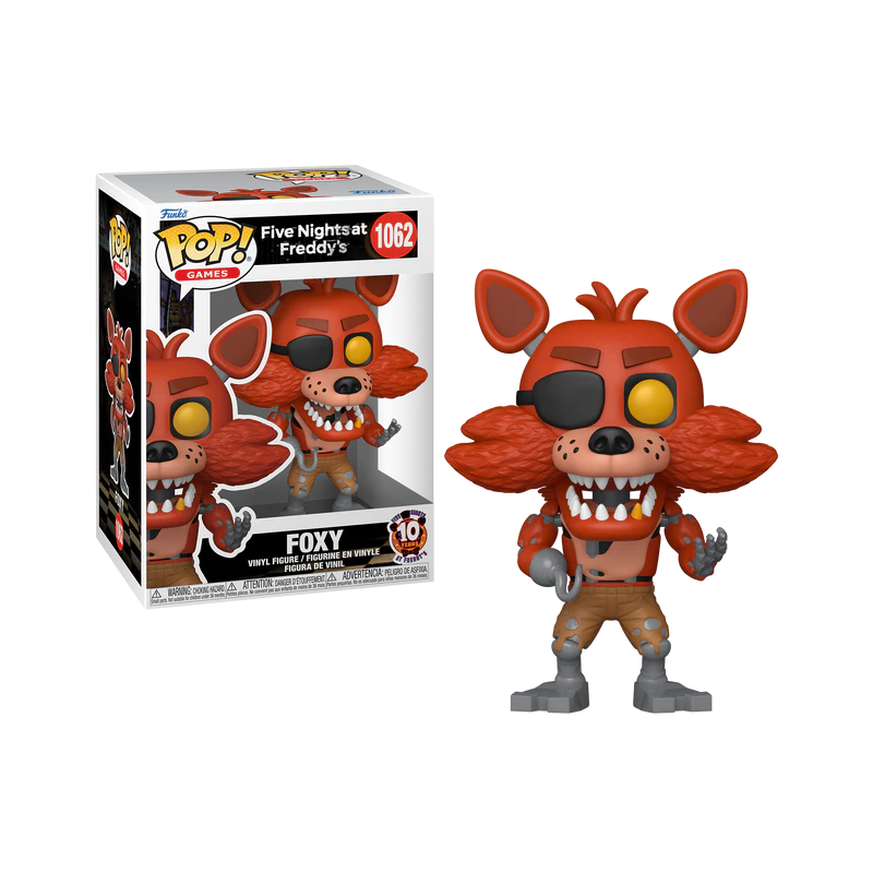 FIVE NIGHTS AT FREDDY'S - POP Games N° 1062 - Foxy FIVE NIGHTS AT FREDDY'S - POP Games N° 1062 - Foxy