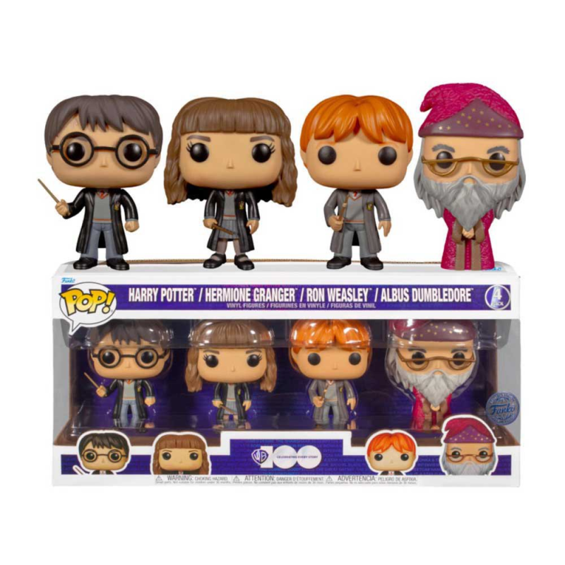 HARRY POTTER - D100 POP - 4pk Special Edition HARRY POTTER - D100 POP - 4pk Special Edition