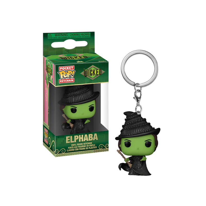 WICKED - Pocket Pop Keychains - Elphaba WICKED - Pocket Pop Keychains - Elphaba