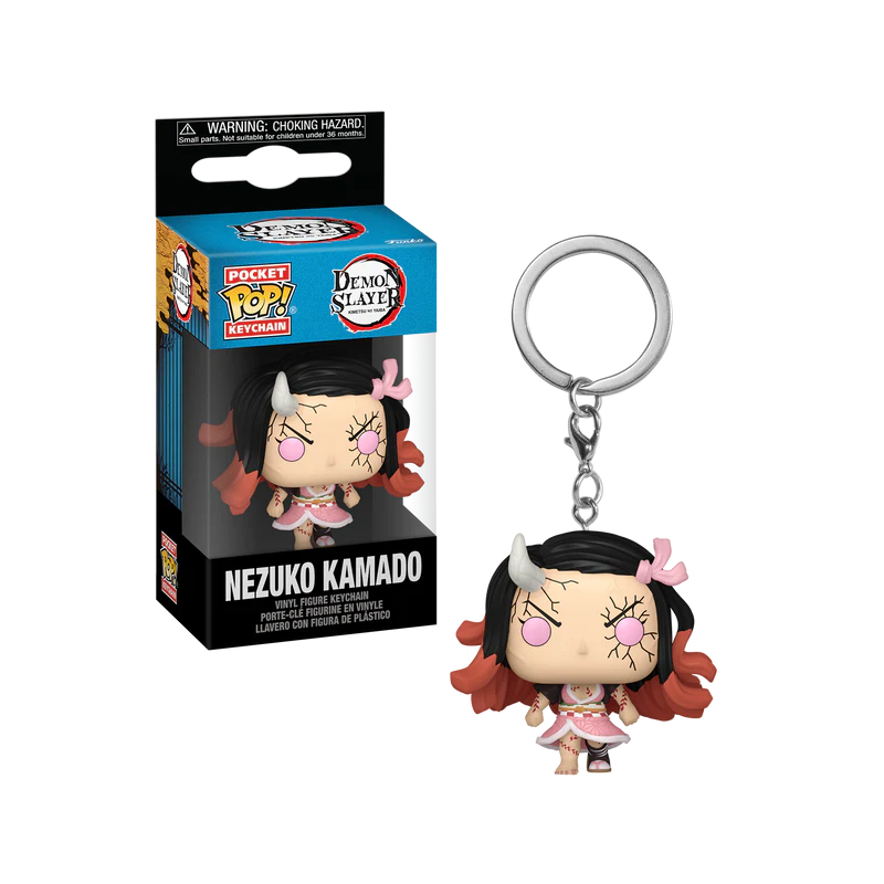 DEMON SLAYER - Pocket Pop Keychains - Nezuko (Demon Form) DEMON SLAYER - Pocket Pop Keychains - Nezuko (Demon Form)